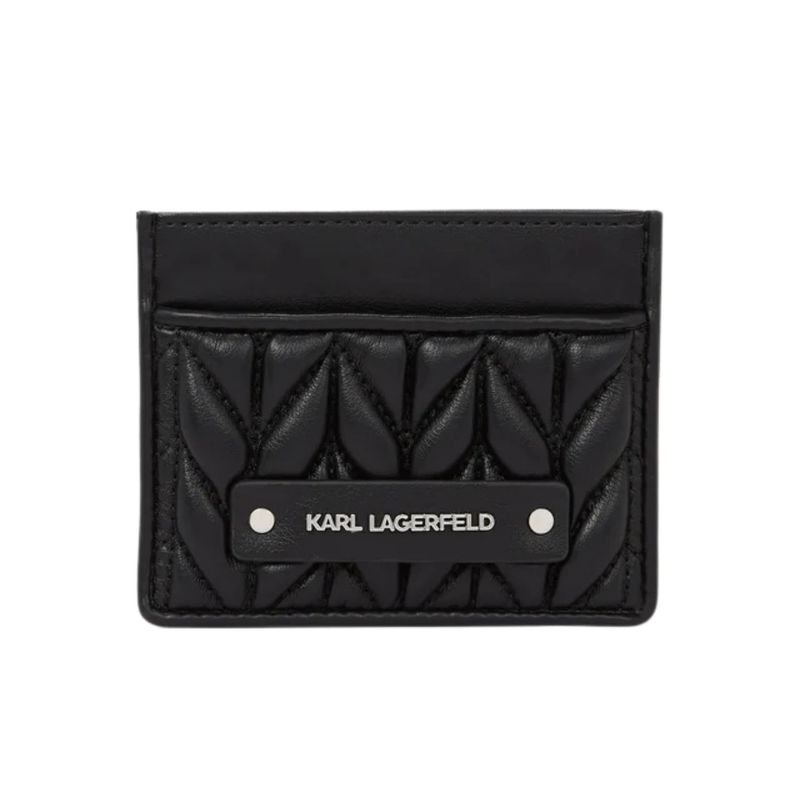 Ženska futrola za kartice Karl Lagerfeld K/weave cardholder