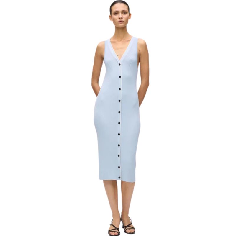 Ženska haljina Karl Lagerfeld Logo knit dress