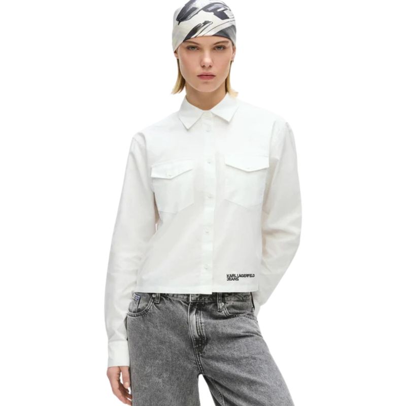 Ženska košulja Klj Oxford logo shirt