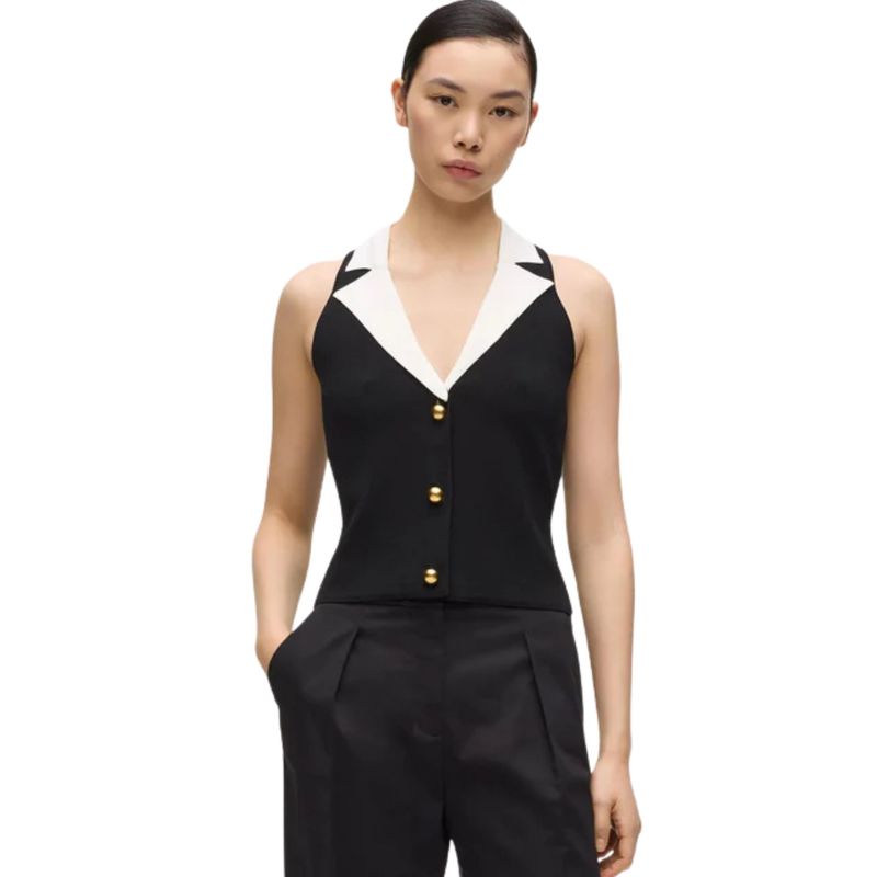 Ženska majica Karl Lagerfeld Bw summer knit top