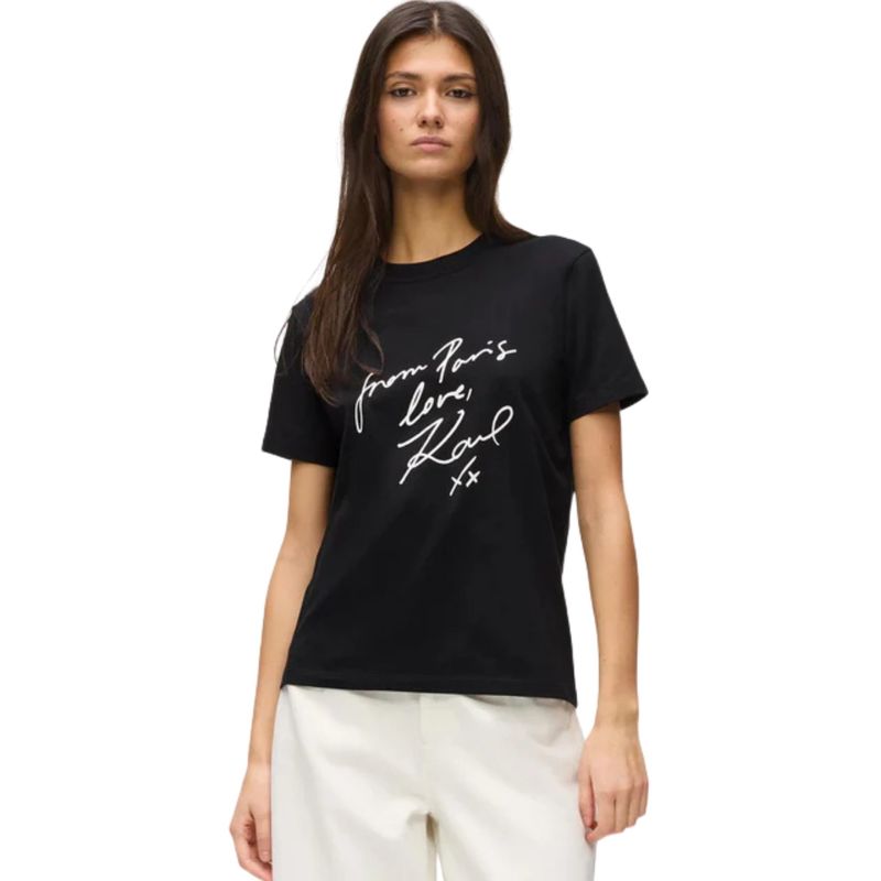 Ženska majica Karl Lagerfeld With love t-shirt
