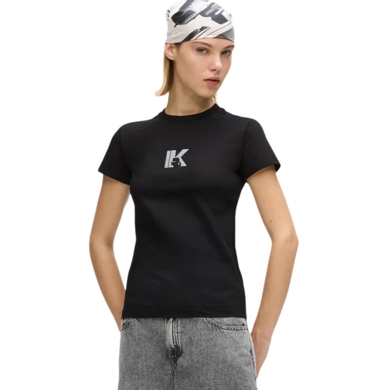 Ženska majica Klj Slim ss k logo tee