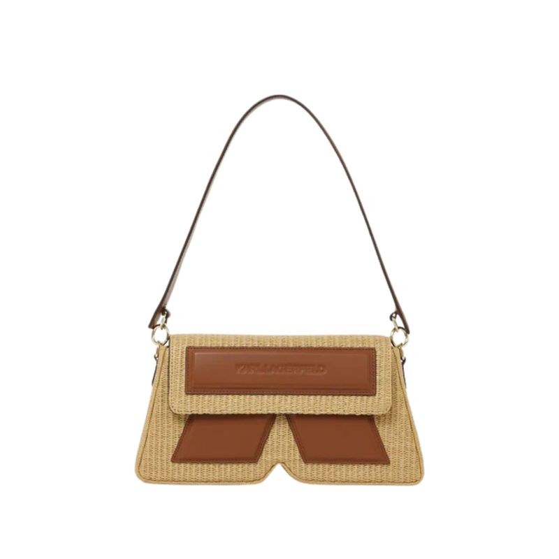 Ženska torba Karl Lagerfeld Ikon/k shoulderbag raffia