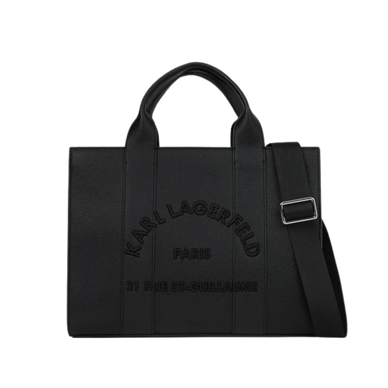 Ženska torba Karl Lagerfeld K/rsg md square tote peb emb