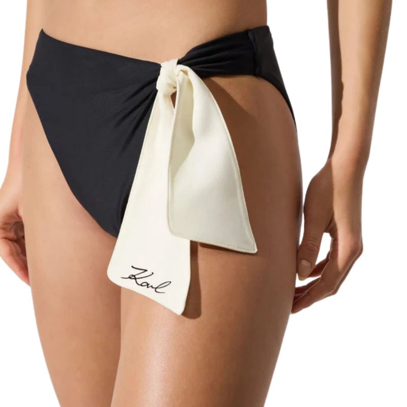 Ženski kupaći donji deo Karl Lagerfeld Karl bow hw cheeky bottom