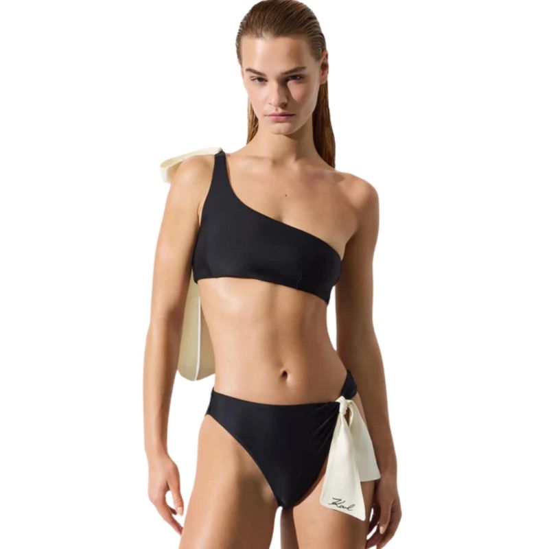 Ženski kupaći gornji deo Karl Lagerfeld Karl bow bikini top