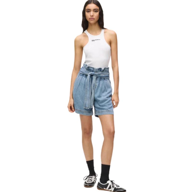 Ženski šorc Klj Hr denim belt short