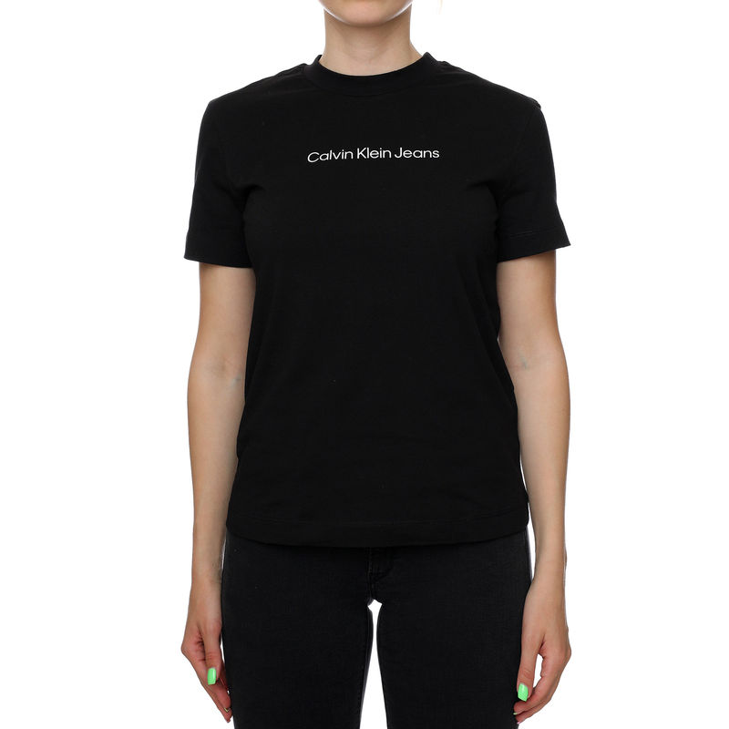 Ženska majica Calvin Klein SHRUNKEN INSTITUTIONAL TEE