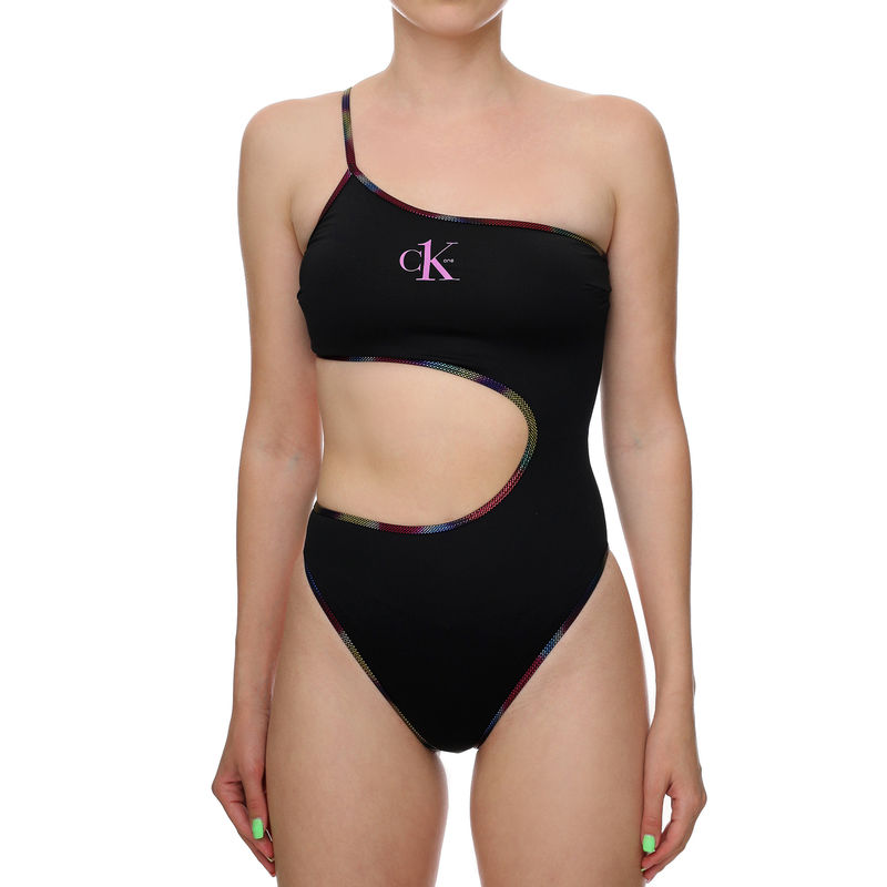 Ženski kupaći Calvin Klein JD ONE PIECE-RP