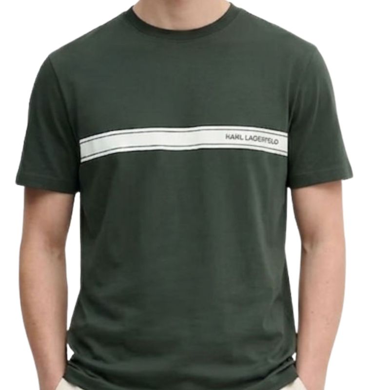 Muška majica Karl Lagerfeld Elongated logo graphic tee