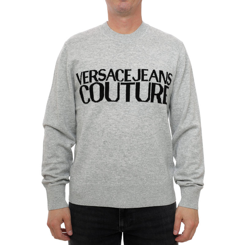 Muški džemper Versace Jeans Couture logo knitwear