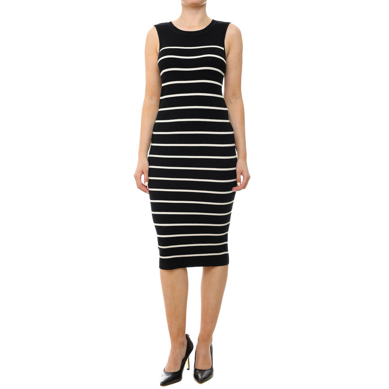Ženska haljina Vero Moda Gizelle o-neck blk dress