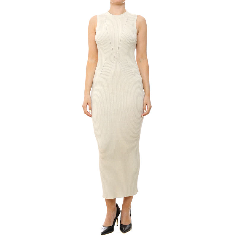 Ženska haljina Vero Moda Pelia o-neck 7/8 knit dress