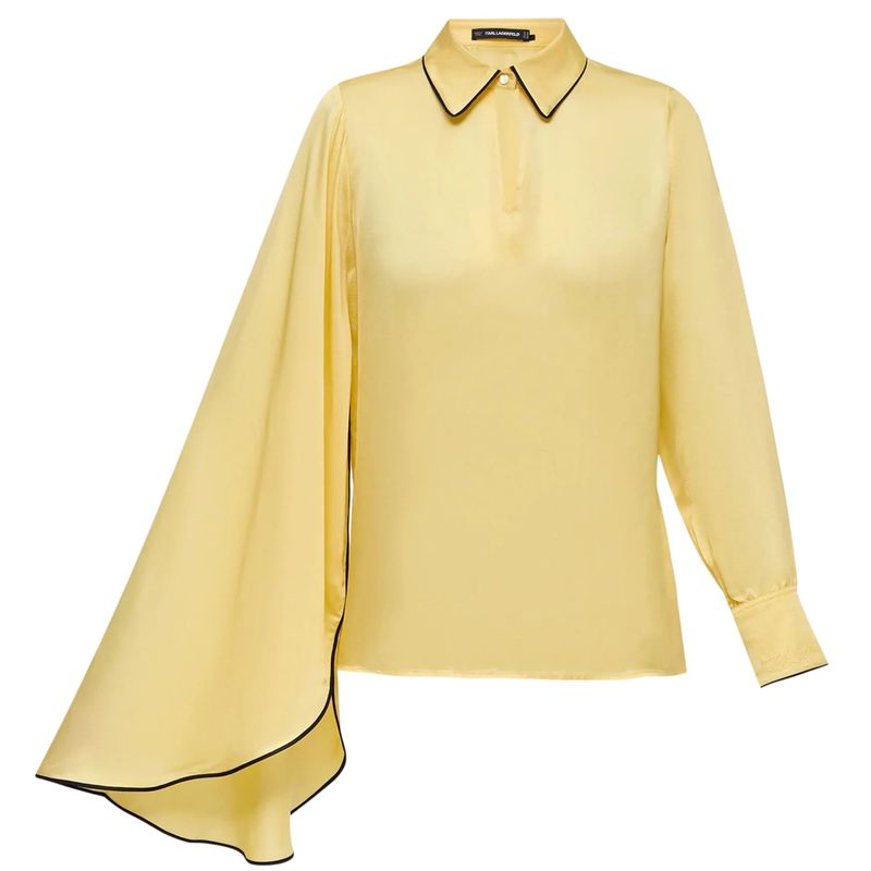 Ženska košulja Karl Lagerfeld Fluid blouse