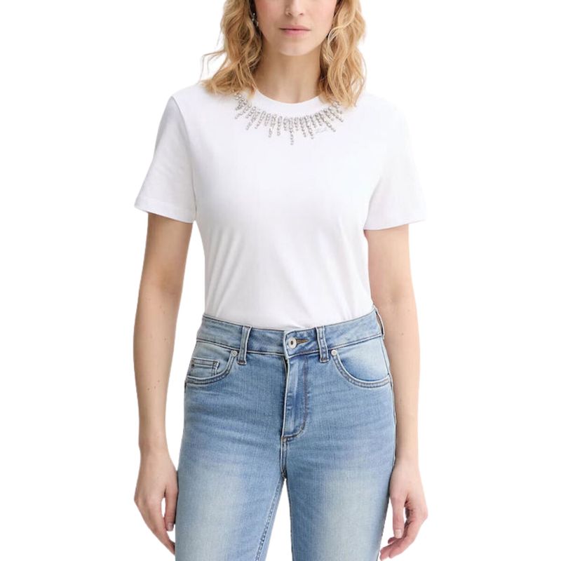 Ženska majica Karl Lagerfeld Embellishment t-shirt