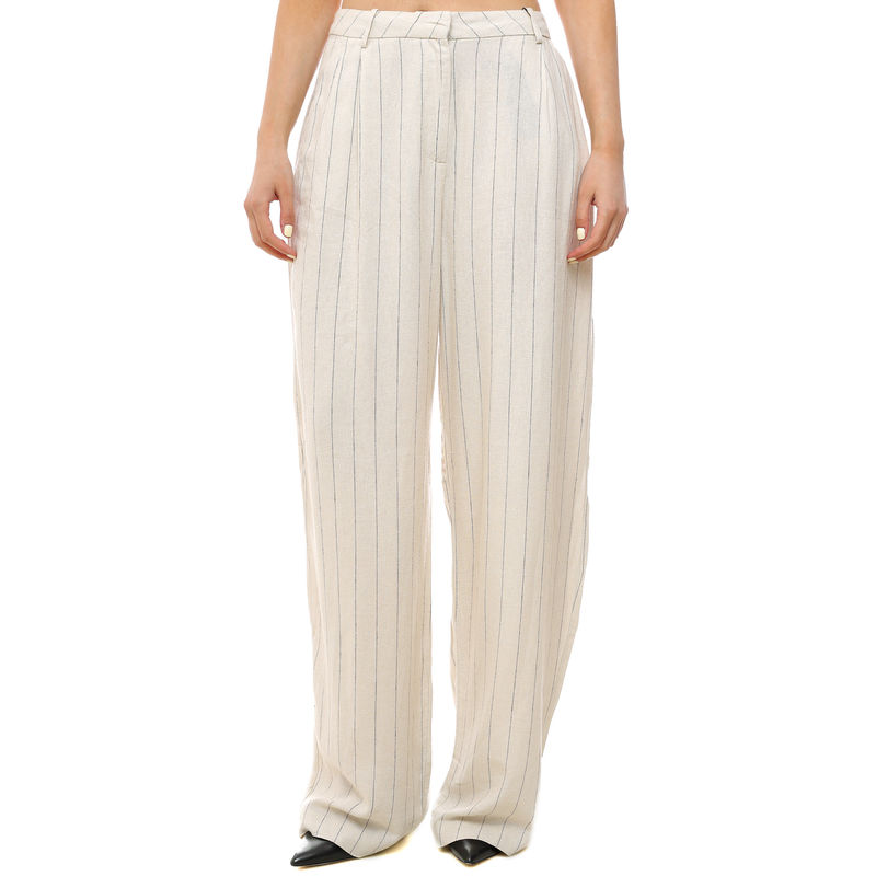 Ženske pantalone Vero Moda Mindy linen dad pant