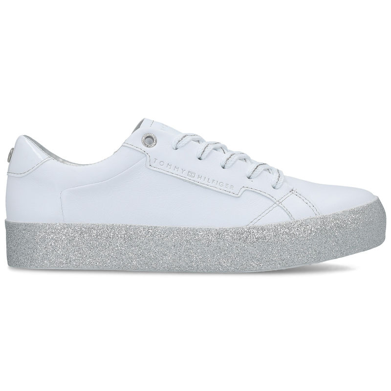 Ženske patike Tommy Hilfiger GLITTER FOXING DRESS SNEAKER