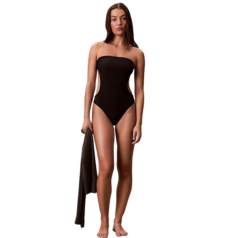 Ženski kupaći Calvin Klein Strapless one piece