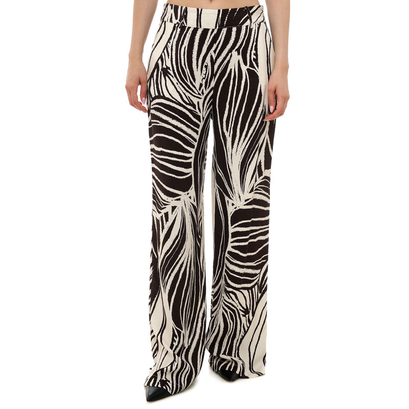 Ženske pantalone Guess Bastienne wide leg trouser
