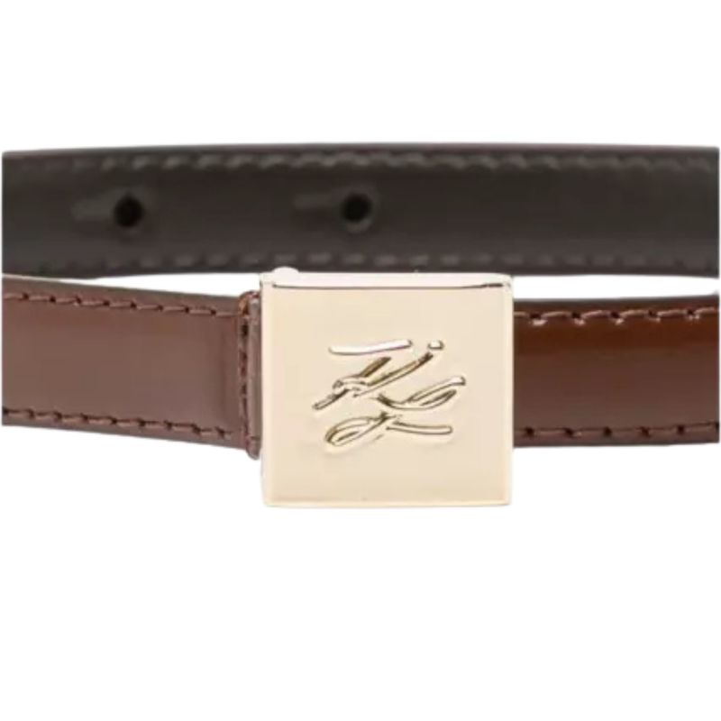Ženski kaiš Karl Lagerfeld k/autograph pad h1.5 belt