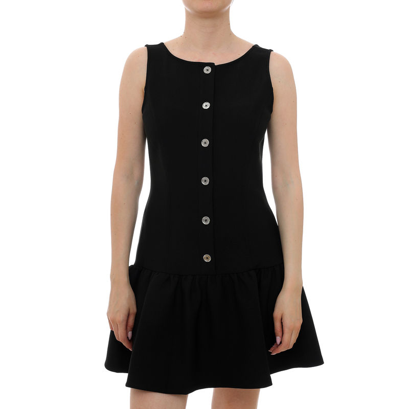 Ženska haljina Michael Kors Btn fnt drop waist mini