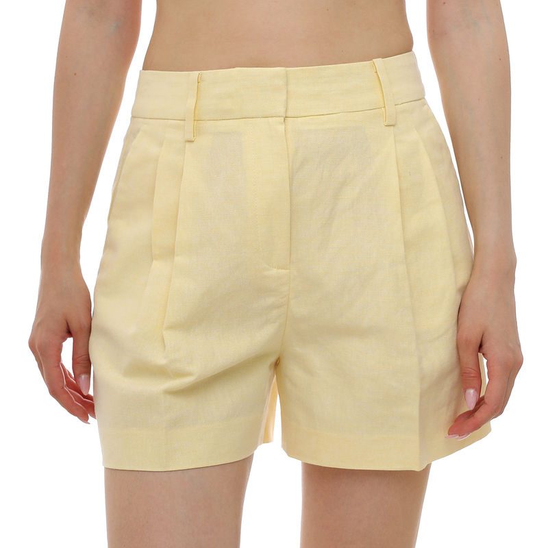 Ženske bermude Michael Kors Pleated linen short
