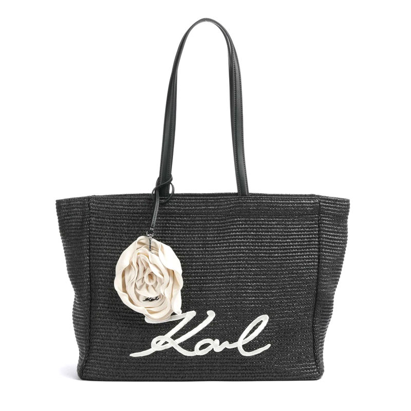 Ženska torba Karl Lagerfeld K/signature flower raffia tote