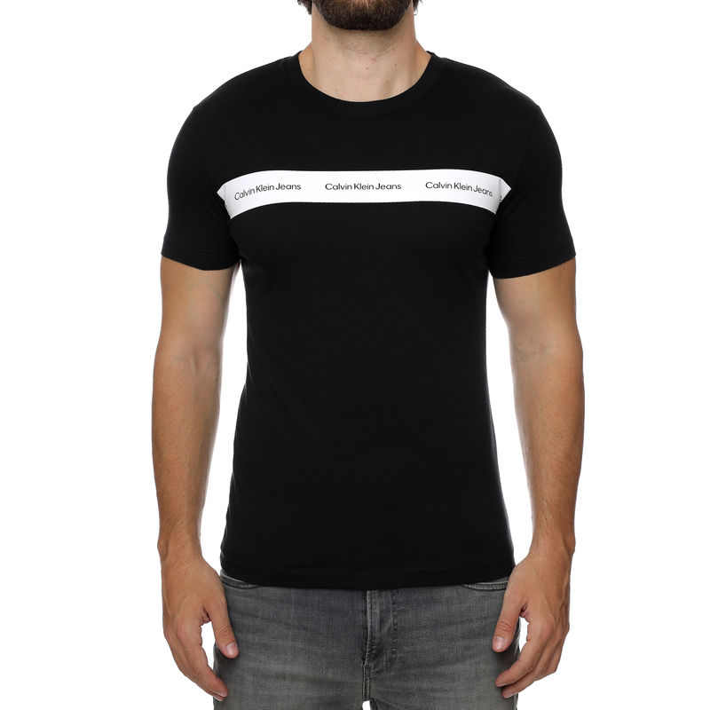 Muška majica Calvin Klein CONTRAST INSTIT STRIPE T-SHIRT