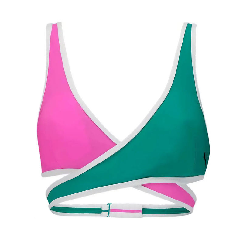 Ženski kupaći gornji deo Puma Swim women contour plunge top 1p