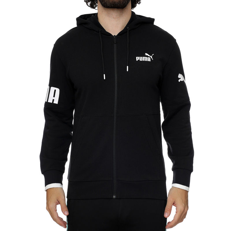 Muški duks Puma POWER Colorblock Full-Zip Hoodie TR