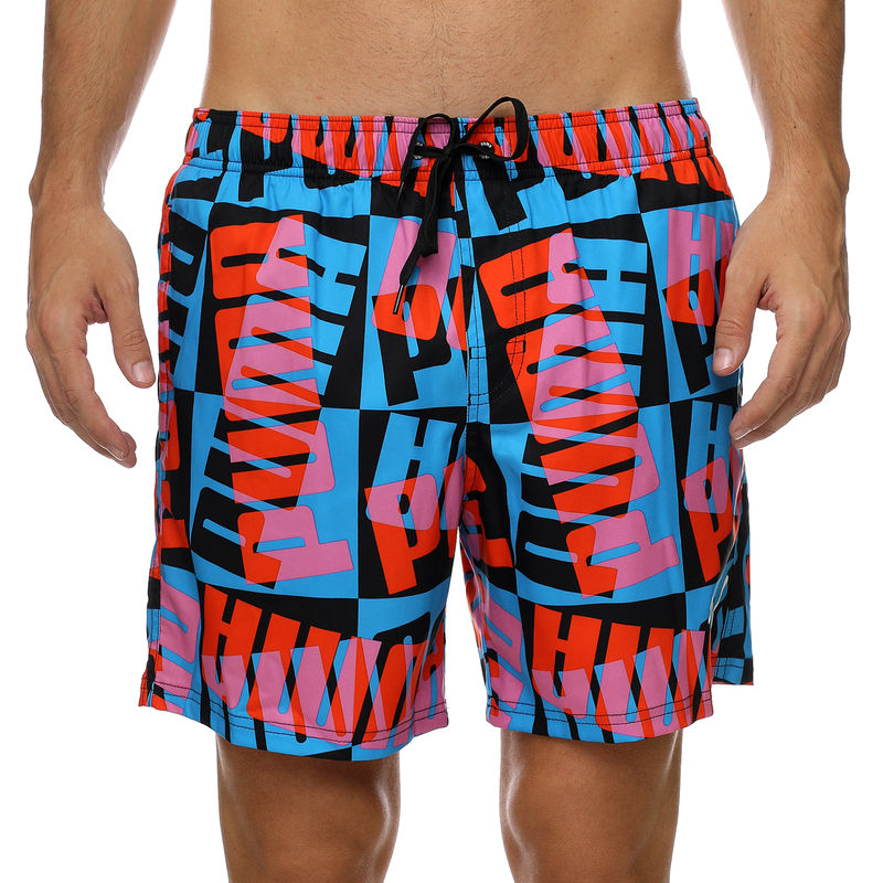 Muški šorc za kupanje Puma SWIM MEN BLOCK LOGO MID SHORTS 1P