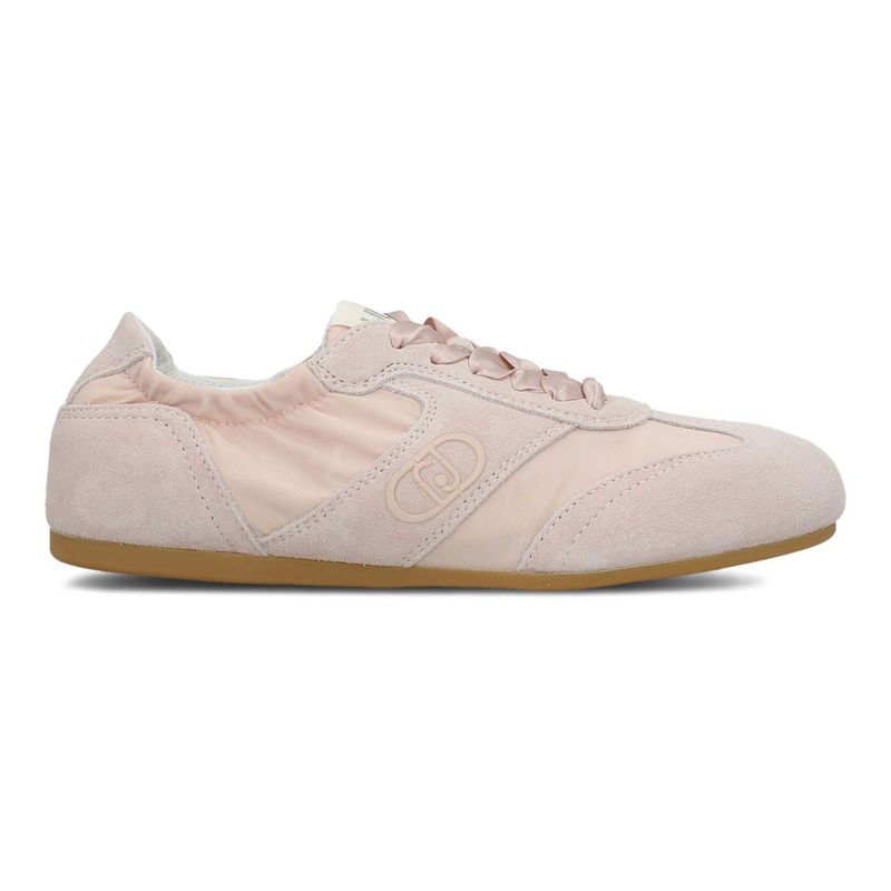 Ženske patike Liu Jo Darcey 01 - sneaker cow suede/nylon nude