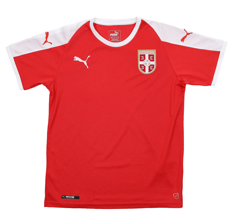 Dečiji dres PUMA Serbia Home Shirt SS Jr