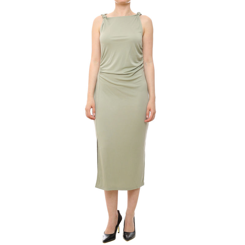 Ženska haljina Vero Moda remy boatneck calf dress