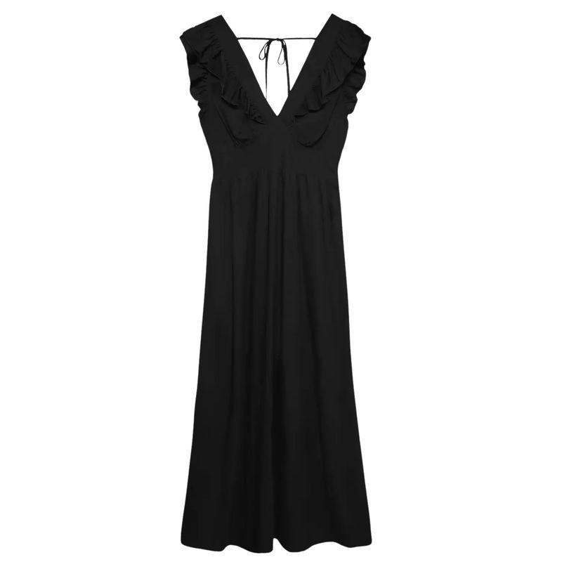 Ženska haljina Vero Moda Easy joy detail ankle dress
