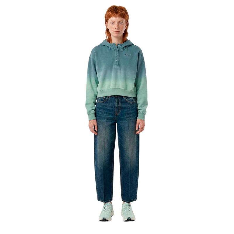 Ženski duks sa kapuljačom Nike W nsw phnx flc os hnly dip hdy