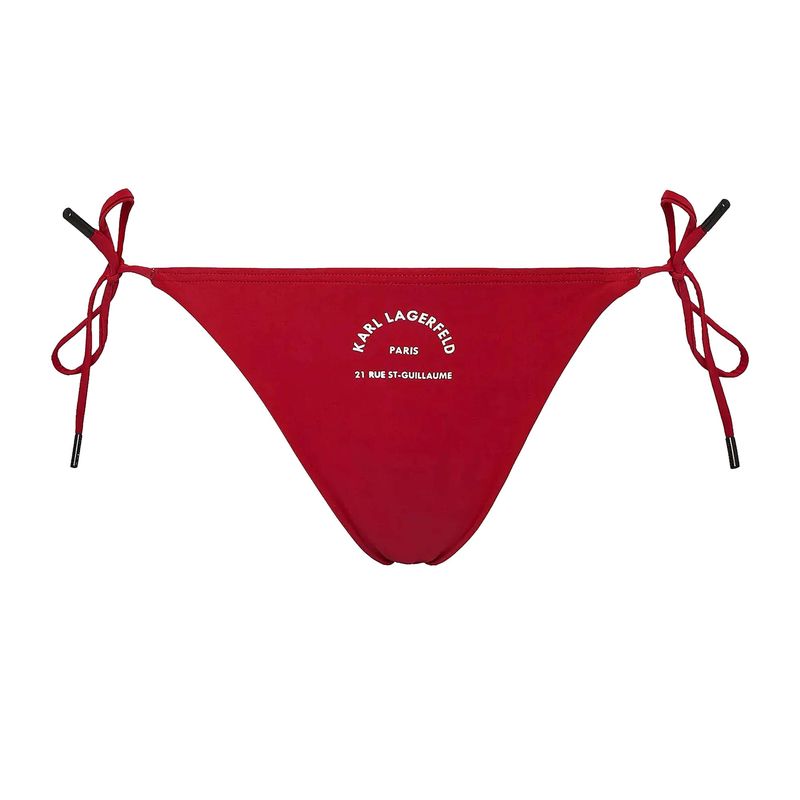 Ženski kupaći donji deo Karl Lagerfeld String Bikini Bottoms