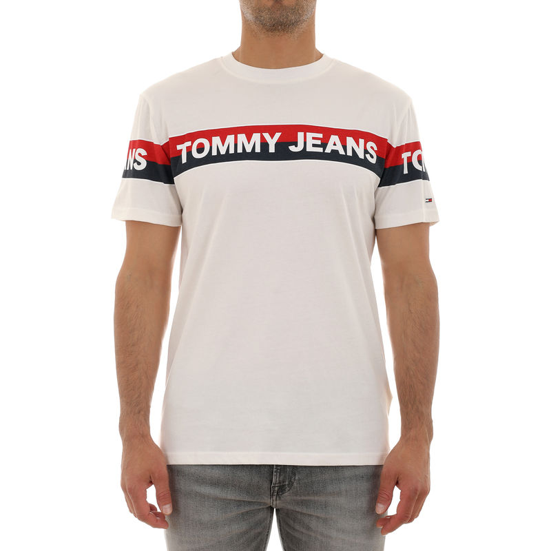 Muška majica Tommy Hilfiger TJM DOUBLE STRIPE LOGO TEE