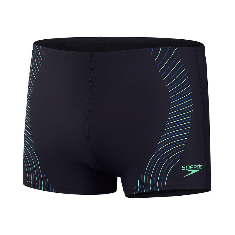 Muški kupaći Speedo TECH PRNT ASHT AM NAVY/GREEN