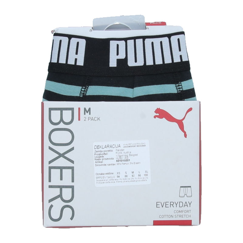 Muške bokserice Puma HERITAGE STRIPE BOXER 2P