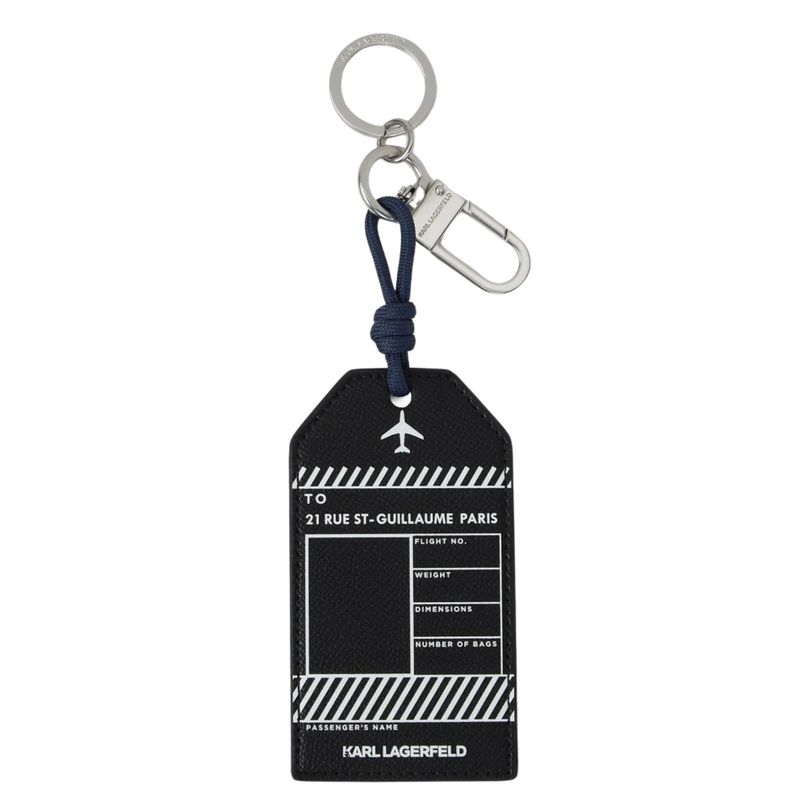 Privezak Karl Lagerfeld k/monogram kanvas tag keychain