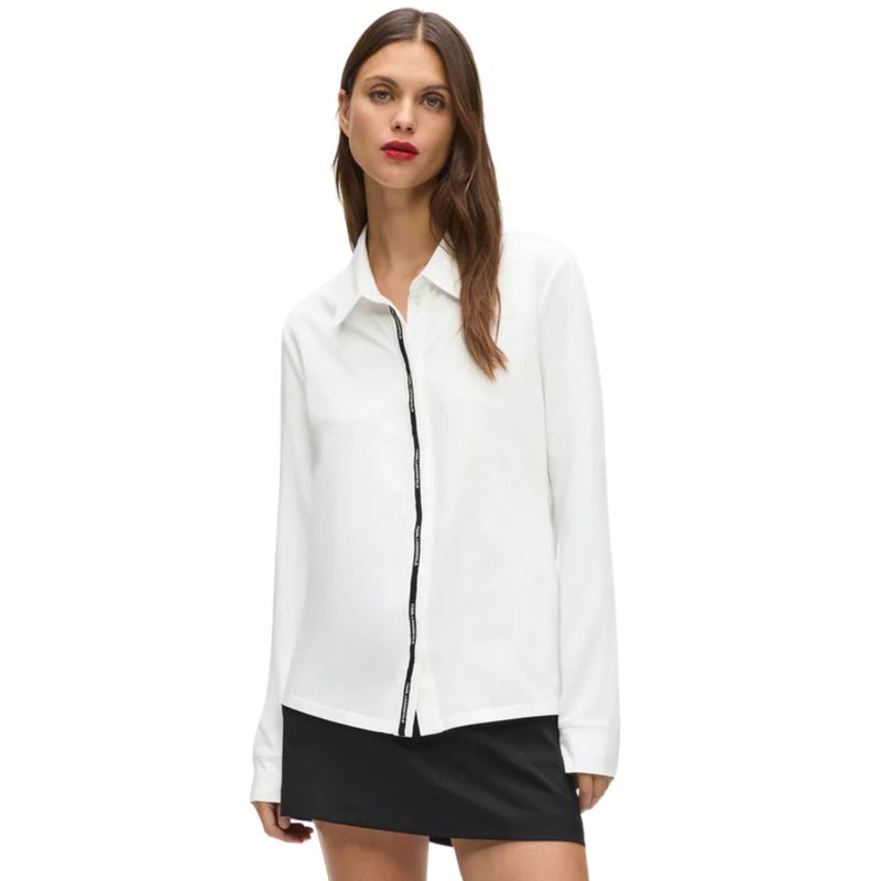 Ženska košulja Karl Lagerfeld logo tape jersey shirt