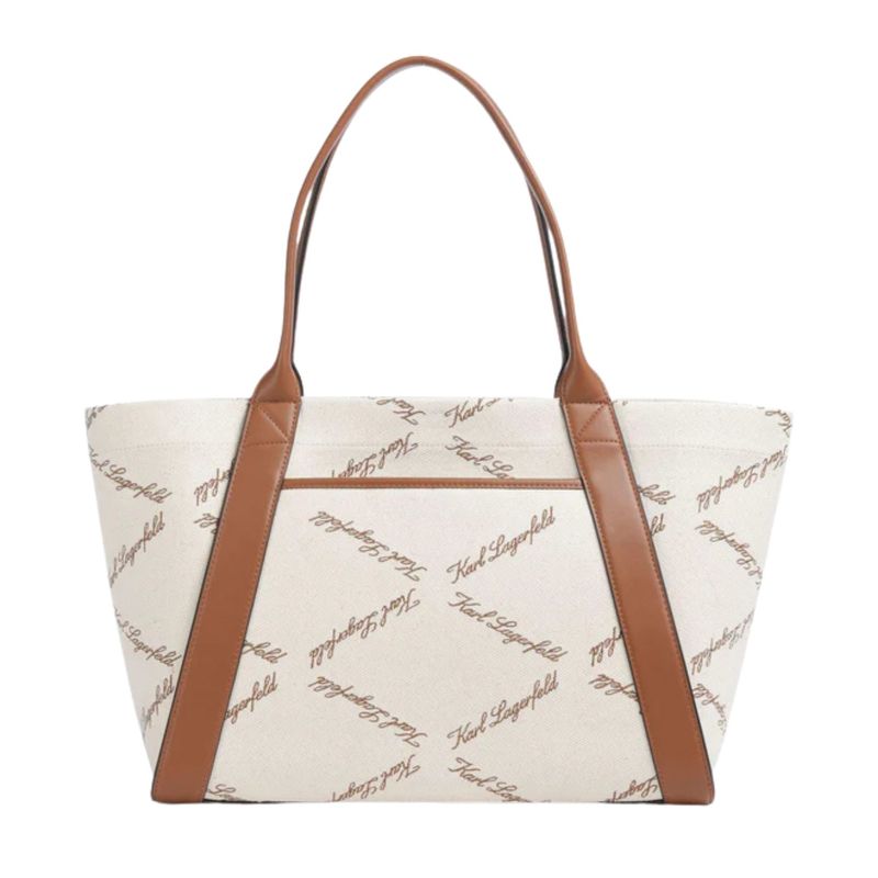 Ženska torba Karl Lagerfeld k/ville md tote emb canvas