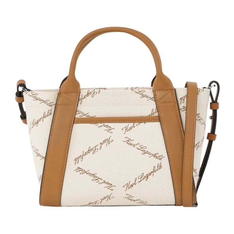 Ženska torba Karl Lagerfeld k/ville sm tote emb canvas