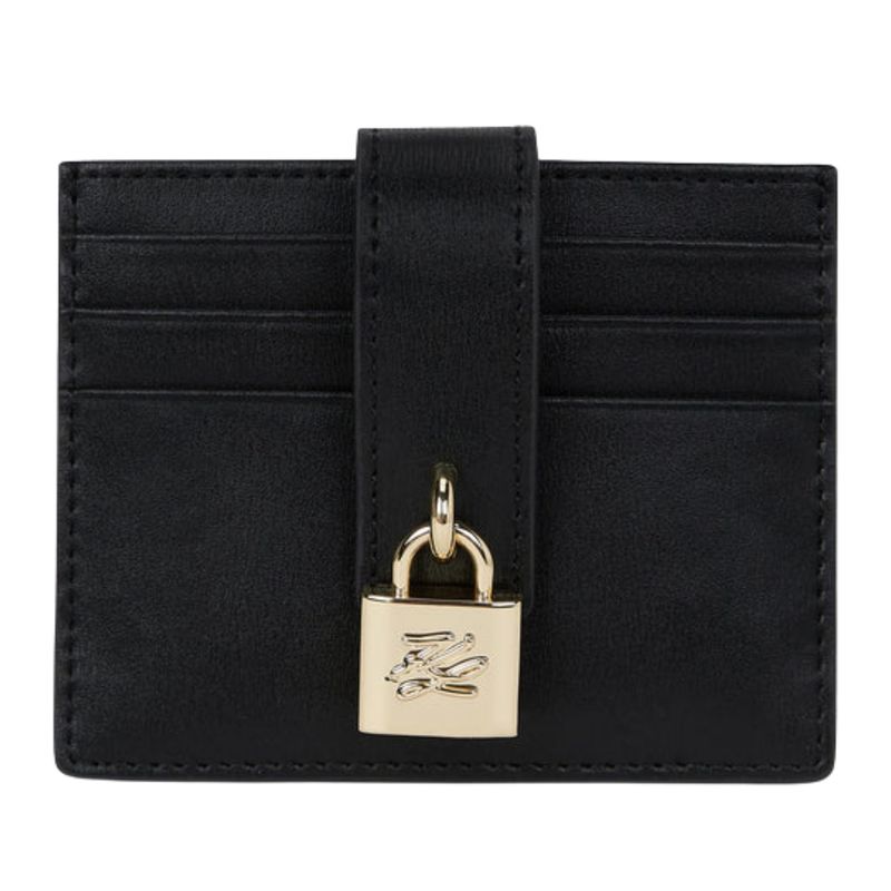 Ženska futrola za kartice Karl Lagerfeld k/autograph padlock ch gp