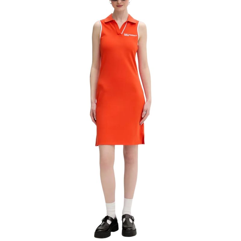 Ženska haljina Karl Lagerfeld Jeans polo slvless dress