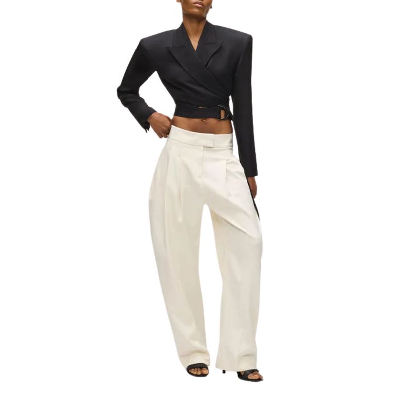 Ženske pantalone Karl Lagerfeld studio fashion pants
