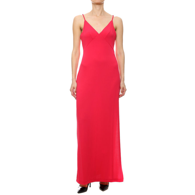 Ženska haljina Guess Micro straps ramsha long dress