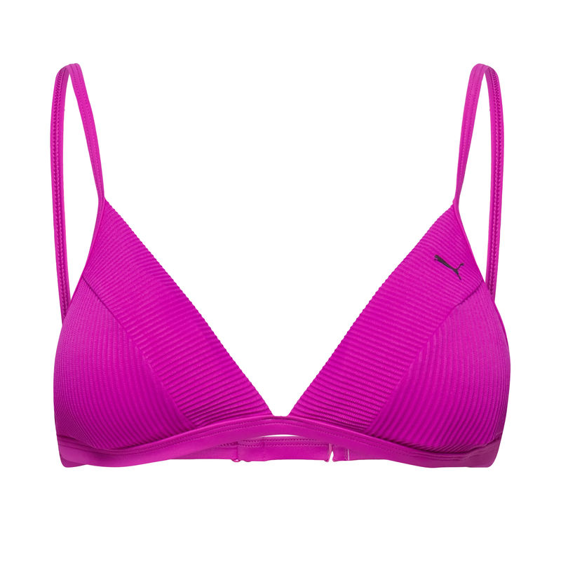 Ženski kupaći gornji deo Puma SWIM WOMEN RIBBED TRIANGLE TOP 1P