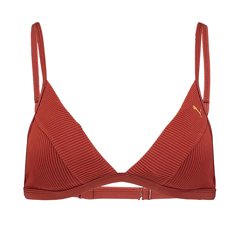 Ženski kupaći gornji deo Puma SWIM WOMEN RIBBED TRIANGLE TOP 1P